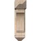 Ekena Millwork Legacy Arts and Crafts Smooth Bracket w/ Offset Brace, Douglas Fir, 7 1/2"W x 20"D x 28"H BKT0806X20X28LEC03SDF - alternate 3